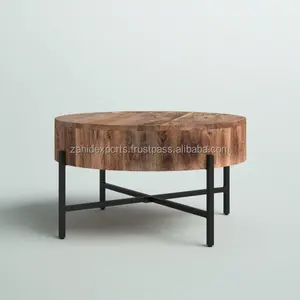 Premium Black Metal Coffee <b>Table</b> <b>Matte</b> Finish Contemporary Home Furniture Designer Iron Minimalist Metal Modern Zahid Exports - Product Image 4