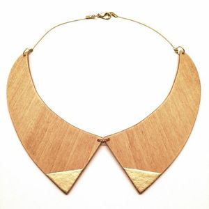 Collier en bois fait main de luxe pour femmes, avec croix et cristaux, accessoires de mode, bijoux haut de gamme - Product Image 3