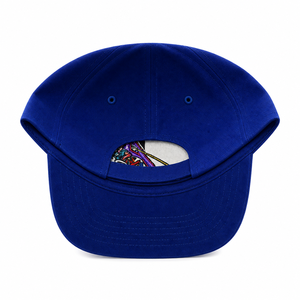 Casquette de baseball bleue à 6 panneaux avec logo brodé, unisexe, décontractée, pour adultes - Product Image 5