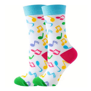 Chaussettes décontractées de style moderne, tissu extensible confortable, parfaites pour un usage quotidien, les voyages et les longues heures de tenue. - Product Image 6