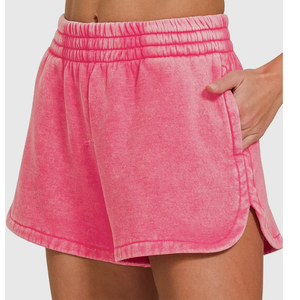 Shorts de Mujer con Diseño Personalizado OEM, Lavado Ácido, Transpirables, Ecológicos, de Secado Rápido, Alta Calidad, Elegantes, Precio Razonable - Product Image 3