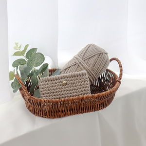 cotton yarn crochet KONA Acrylic Cotton Nylon Hand Knitting Yarn 65g Ball acrylic yarn crochet threads - Product Image 3
