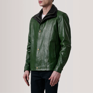 <b>Top</b> Trending Wholesale Price Custom Winter Wear Men <b>Leather</b> Jackets New Arrival In Solid Material With Reasonable Price - Product Image 4