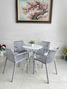 <b>Stackable</b> Plastic <b>Chair</b> with Durable Construction and Comfortable Seating for Restaurants, Events and Commercial Use - Product Image 4