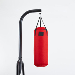 Sac de boxe en tissu Oxford rouge, rempli de sable, avec fermeture éclair, pour entraînement d'arts martiaux pour adultes - Product Image 2