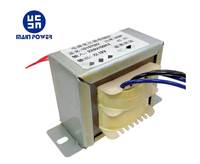 Transformateur toroïdal monophasé en acier au silicium de forme EI, 50/60Hz, tension de sortie personnalisable