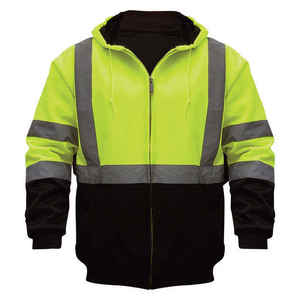 Chaquetas de Seguridad de Alta Visibilidad para Exteriores Unisex al por Mayor 2026, Certificadas por ANSI, Reflectantes, Impermeables, de Tela de Poliéster OEM - Product Image 2
