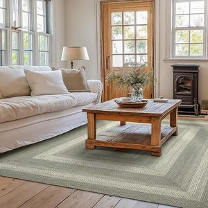 พรมคิลิมทอมือคุณภาพสูงสไตล์เรียบง่าย ทำจากผ้าขนสัตว์และผ้าฝ้าย สีน้ำตาลธรรมชาติ ลายดอกไม้ ทอแบบแบน ซักได้ ผลิตด้วยมือ สีโทนกลาง - Product Image 1