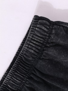 Shorts de Algodón para Hombre al por Mayor, Cintura Elástica con Cordón, Lisos, Casuales, de Verano, Proveedor OEM con Logotipo Personalizado - Product Image 3