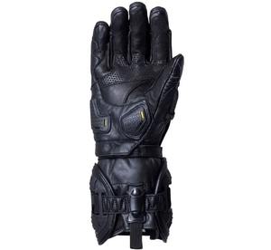 Gants de course pour moto en cuir véritable, coupe-vent, antidérapants, flexibles, à doigts complets - Product Image 4