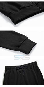 Chándal Impermeable con Capucha y Cordón Ajustable para Hombre, Diseño 2 en 1, Colección de Invierno, Servicio OEM, Opciones de Logotipo Personalizado, Ligero - Product Image 4