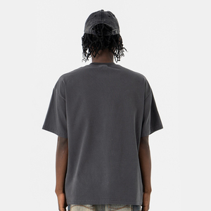 T-shirt décontracté pour homme Street Soul, coupe classique, manches courtes, 100% coton jersey, col rond, logo sur le devant, respirant, 180g - Product Image 6