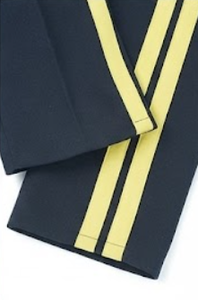 Contrast Stripe Men Trousers Straight Leg Casual <b>Pants</b> Custom Requirement Logo Workwear Uniform Bottoms - Product Image 6