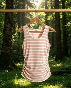เสื้อกล้ามคนท้องขายส่ง แบบรัดข้างลำตัว สไตล์ลำลอง เสื้อกล้ามคนท้องแบบไม่มีแขน พร้อมรัดข้างลำตัว ขายส่ง - Product Image 1