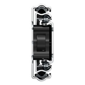 Guide per cassetti a sfera a estrazione totale da 22 pollici, 10 paia, capacità di carico 100 libbre, guide per cassettiere a montaggio laterale per impieghi gravosi, larghezza 45 mm - Product Image 3