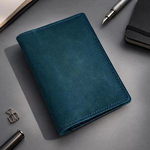 Genuine Leather RFID Passport <b>Wallet</b> Travel Organizer Multiple Passport Holder Family Travel <b>Document</b> Case Custom Logo for sale - Product Image 2