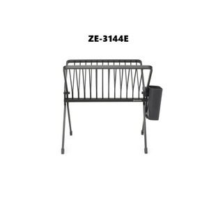 Panier décoratif en métal de luxe pour collections d'intérieur haut de gamme, panier en fil métallique fait main pour une présentation élégante de fruits et légumes - Product Image 2