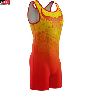 Nouveaux Maillots de Lutte pour Hommes 2026 – Tissu Extensible Durable, Coupe Athlétique, Tenue de Lutte pour l'Entraînement et les Sports de Gym - Product Image 1