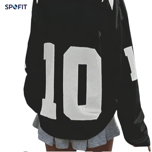 Camisetas de Fútbol Americano Personalizadas Unisex, Estilo Urbano, Premium, de Alta Calidad, Holgadas, Modernas, Deportivas, Transpirables - Product Image 4