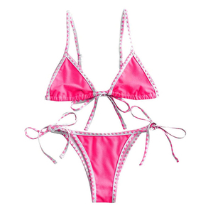 Premium Wholesale Two Piece Swimsuits Soft Fabric Professional Manufacture Bikini <b>Sets</b> for Women in Bulk High Quality Swimwear - Product Image 1