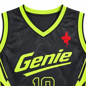 Tenue de basketball pour hommes : Maillot et short athlétiques respirants et légers pour l'entraînement en équipe, la compétition et la pratique sportive - Product Image 5