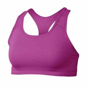Soutien-gorge de sport grande taille à maintien élevé avec logo personnalisé et cristaux, design sans couture pour le yoga et la gym des femmes - Adultes - Product Image 4