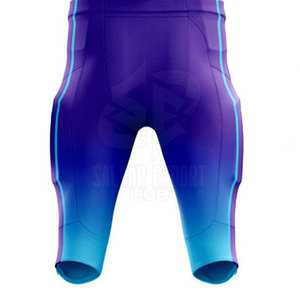 Uniforme de football américain respirant et facile à porter, vêtements d'équipe sportive, 100% polyester, uniforme de football américain disponible en stock - Product Image 6