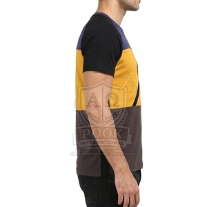 Camiseta de Hombre con Logotipo Personalizado, Colores Personalizados, Diseño Sólido, 100% Algodón, Tejido de Punto, Transpirable y Ecológico, Hecho en Pakistán - Product Image 2