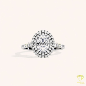 Anillo de Compromiso de Moissanita Elegante en Oferta, Joyería Nupcial con Diseño de Moda Atemporal, Disponible al Mejor Precio - Product Image 6