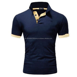 Polo de Golf de Algodón para Hombre, Polo en Blanco Bordado de Alta Calidad, Camisas de Poliéster para Hombre, Cantidad Personalizada OEM Anti - Product Image 4
