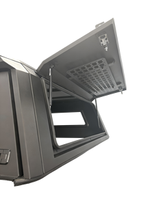 Cubierta de Aluminio para Camioneta Tacoma, Compatible con <span class=keywords><strong>Chevrolet</strong></span> Silverado, GMC Navara, RAM 1500, Cubiertas Rígidas Impermeables para Camionetas - Product Image 5