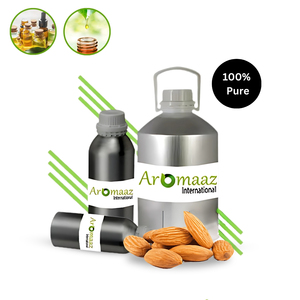 Aceite Esencial de Almendras Dulces Prensado en Frío Aromaaz International, 1L, 100% Puro, Certificado GMP, para el Cuidado del Cabello y la Piel - Product Image 5