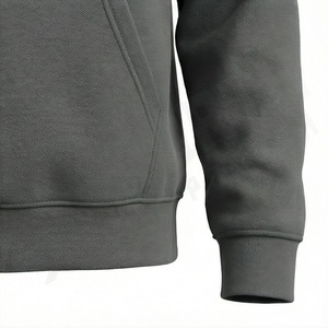 Sudadera con capucha extragrande personalizada y elegante para hombre, diseño vintage lavado con bolsillo frontal, cómoda sudadera con capucha personalizada para invierno. - Product Image 6