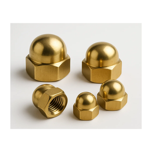 Tuerca de Cúpula de Latón al por Mayor, Tuerca de Cabeza Redonda Confiable para Maquinaria Industrial, Automotriz y Necesidades de Fijación en Construcción y Bricolaje - Product Image 6
