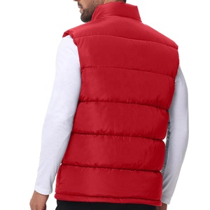 Ropa de invierno, chaleco acolchado de otoño, chaquetas acolchadas, ropa de hombre, chaleco acolchado impermeable de calle alta para hombre, logotipo personalizado - Product Image 5