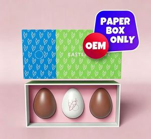 High End Custom Chocolate Packaging <b>Gift</b> <b>Boxes</b> with Drawer Structure and Foil Logo Printing - Product Image 1