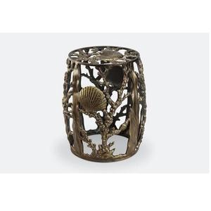 Tabouret en aluminium de qualité supérieure à vendre, mobilier de qualité supérieure, tabouret en métal, assise finition dorée, ottoman, tabourets en laiton - Product Image 3