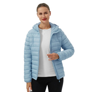 Women's <b>Winter</b> Puffer <b>Jacket</b> Breathable <b>Waterproof</b> Reversible High Quality solid colour Custom OEM Wholesale - Product Image 4