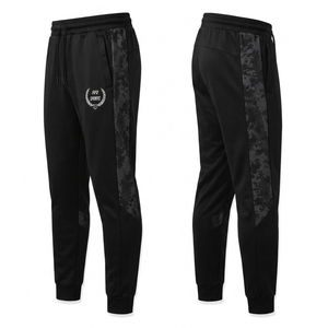 Pantalones Deportivos para Hombre, Tejido Suave de Mezcla de Algodón, Cintura Elástica Cómoda, Corte Relajado, Cordón Ajustable, Casual para el Hogar - Product Image 5