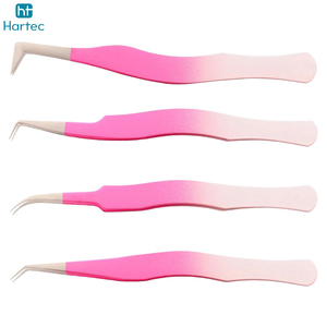 Best Product Eyelash Extension Grafted Tweezers, Curved Pointed Isolation Tweezers For Classic Individual Volume Lash Extensions - Product Image 3