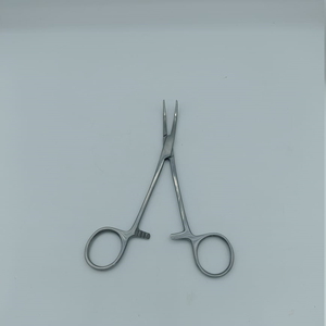 Custom Manual Stainless Steel Curved Crile Hemostatic Forceps Medical Grade Artery Locking Clamp Surgical Instruments OEM - Product Image 1