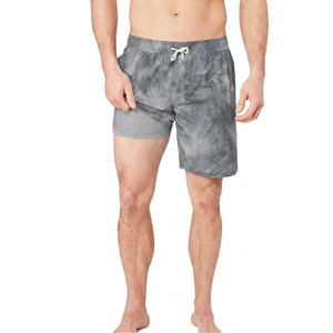 Pantalones Cortos Cargo Elásticos para Hombre, de Secado Rápido, Estilo Casual, Cintura Media, Estilo Urbano, Ecológicos, Azules - Product Image 4