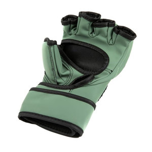 ถุงมือ MMA หนังครึ่งนิ้วคุณภาพสูงระดับมืออาชีพ ระบายอากาศได้ดี สวมใส่สบาย ซับเหงื่อได้ดี รับผลิตตามสั่ง MOQ ต่ำ - Product Image 5