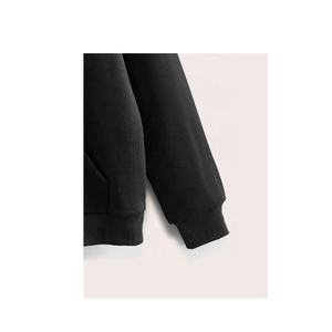 Bobby Fit hommes poids lourd Terry pull à capuche 100% coton tricoté personnalisé surdimensionné imprimé goutte épaule haute qualité polaire - Product Image 4