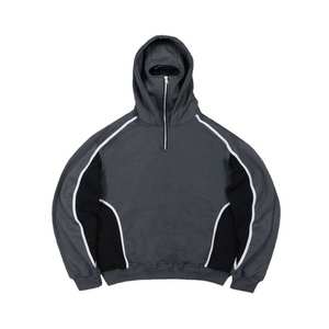 Pasamontañas Personalizado para Esquí, Sudadera con Media Cremallera y Máscara Facial para Hombre, Resistente al Viento, para Deportes de Invierno, Ropa Técnica y Urbana - Product Image 1