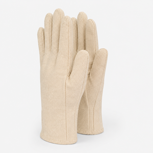 Cotton <b>Knitted</b> <b>Gloves</b> Providing Soft Hand Coverage Comfortable Movement And Breathable Construction For Light Work Handling - Product Image 3
