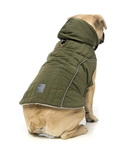 Abrigo de Invierno para Perro con Capucha, Resistente al Viento y a la Nieve, Chaqueta Cálida con Forro Polar, Chaleco Reflectante para Cachorros, Grueso para Clima Frío - Product Image 5