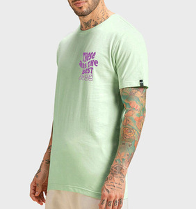 T-shirt imprimé DTF de qualité supérieure pour hommes, tee-shirt en coton à motif personnalisé, fabricant en gros, tissu respirant et doux, fabrication OEM et ODM - Product Image 3