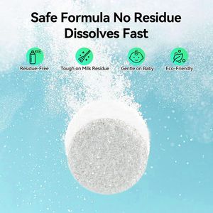 GROWNSY Momcozy 150 Pezzi Detergente Naturale per Biberon Altamente Efficace per la Pulizia di Bottiglie e Pastiglie per il Lavaggio - Product Image 2