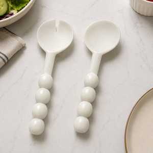 Servidores de Ensalada de Resina con Logotipo Personalizado, Cucharas de Ensalada Desechables Hechas a Mano para Hogar y Hotel, Precio al por Mayor por Curio Craft - Product Image 6